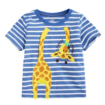 2-7T Top brand fashion applique children boys T shirts striped cotton popular summer baby clothing hot selling kids Tees tops
2-7T Top brand fashion applique children boys T shirts striped cotton popular summer baby clothing hot selling kids Tees tops
