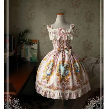 Alice Sweet Printed Lolita JSK Dress ~ Magic Tea Party
Alice Sweet Printed Lolita JSK Dress ~ Magic Tea Party