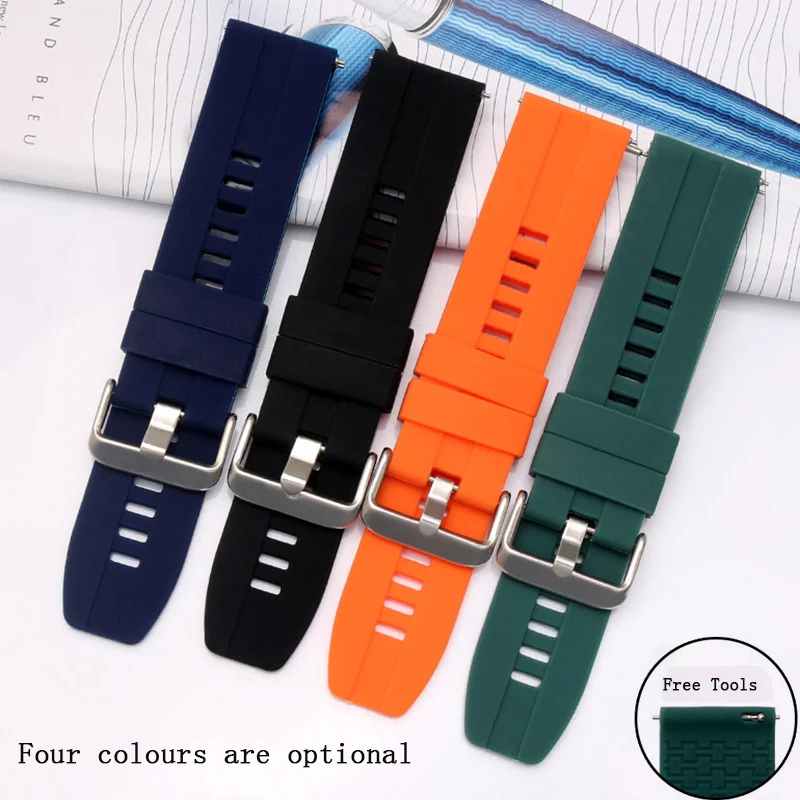 Suitable for Huawei Watch 2Pro/GT Silicone Watch Belt Universal Glory Magic/Dream Sports Wristbelt
Suitable for Huawei Watch 2Pro/GT Silicone Watch Belt Universal Glory Magic/Dream Sports Wristbelt