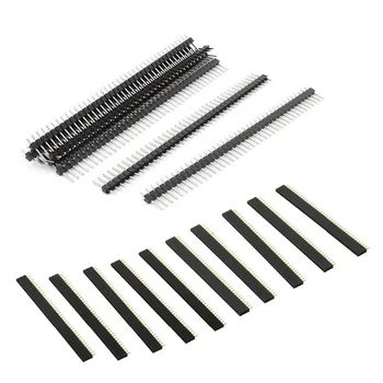 10pcs 5pairs 1x40Pin Single Row Male and Female 2.54 Breakable PCB Connector Strip Rohs Pin Header
10pcs 5pairs 1x40Pin Single Row Male and Female 2.54 Breakable PCB Connector Strip Rohs Pin Header