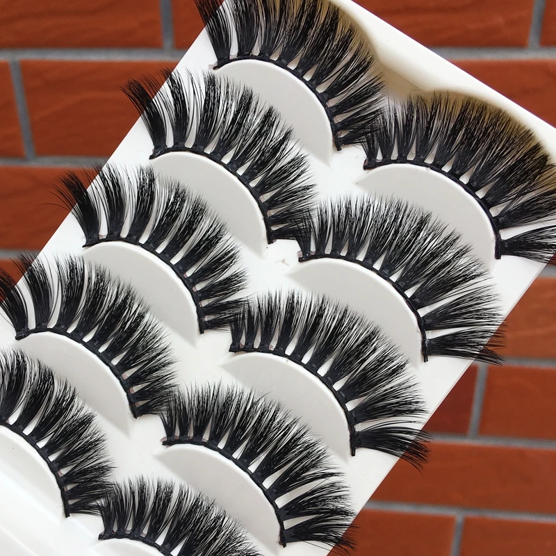 High-quality Fiber Soft Thick False Eyelashes Cross Winged Curl Natural Long Eye Lashes Fashion Sexy Makeup Tool Fake Eyelashes
High-quality Fiber Soft Thick False Eyelashes Cross Winged Curl Natural Long Eye Lashes Fashion Sexy Makeup Tool Fake Eyelashes