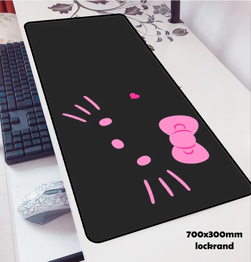 hello kitty mouse pad 700x300x3mm pad mouse notbook computer padmouse Cartoon gaming mousepad gamer to keyboard mouse mats
hello kitty mouse pad 700x300x3mm pad mouse notbook computer padmouse Cartoon gaming mousepad gamer to keyboard mouse mats