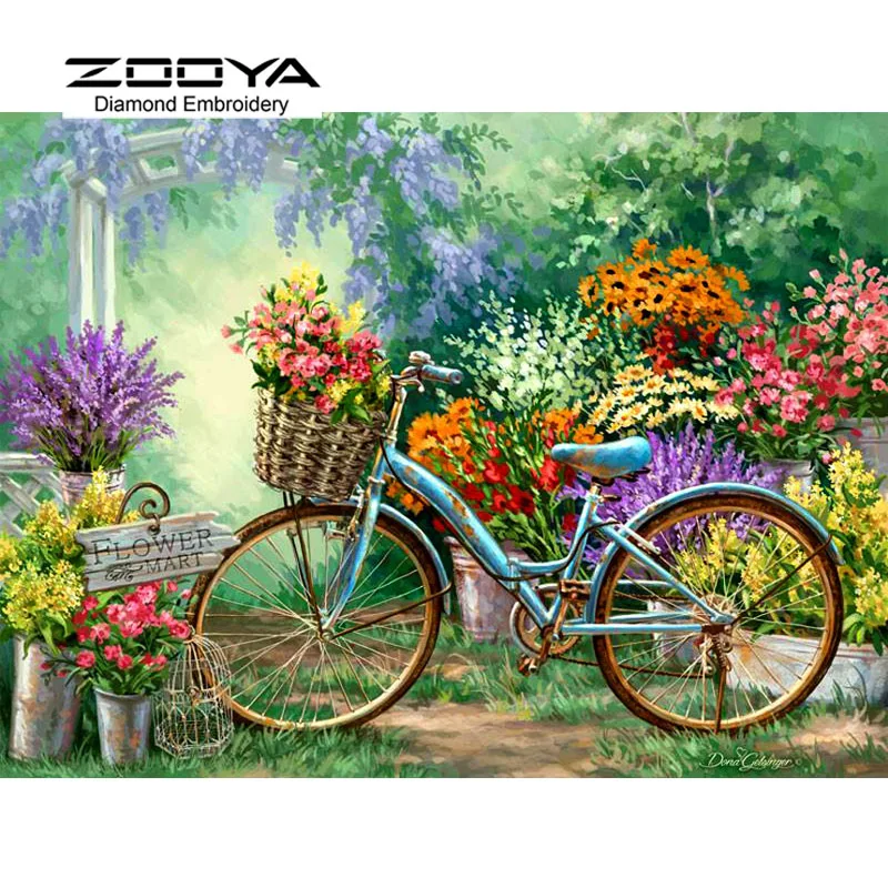 5D DIY Diamond Painting Flower Crystal Diamond Painting Cross Stitch Flowers And Bicycles Needlework Home Decorative BJ1069
5D DIY Diamond Painting Flower Crystal Diamond Painting Cross Stitch Flowers And Bicycles Needlework Home Decorative BJ1069