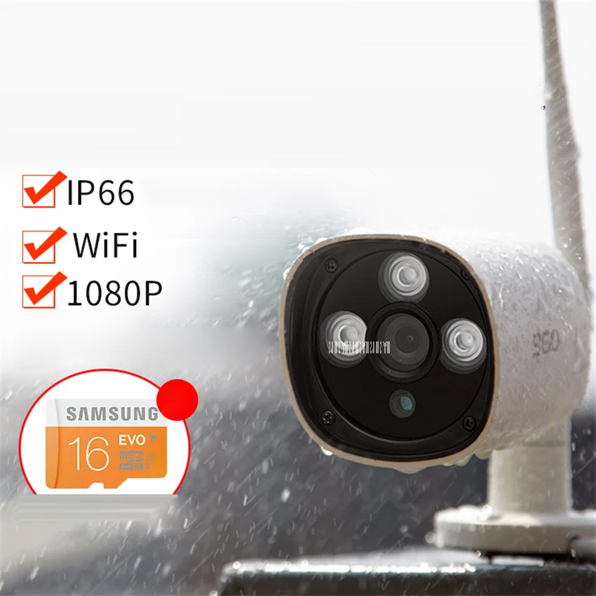360 IP Webcams outdoor 1080P HD Infrared Enhanced Night Vision Professional Waterproof Dust WiFi Remote Monitoring Webcam
360 IP Webcams outdoor 1080P HD Infrared Enhanced Night Vision Professional Waterproof Dust WiFi Remote Monitoring Webcam