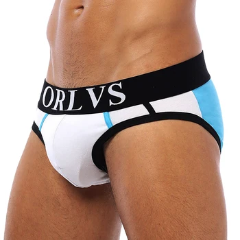ORLVS Brand 50PC/LOT Wholesale Men Underwear Sexy Briefs Male Panties Cotton Cueca Tanga Breathable Men Briefs Quick Dry Mesh
ORLVS Brand 50PC/LOT Wholesale Men Underwear Sexy Briefs Male Panties Cotton Cueca Tanga Breathable Men Briefs Quick Dry Mesh
