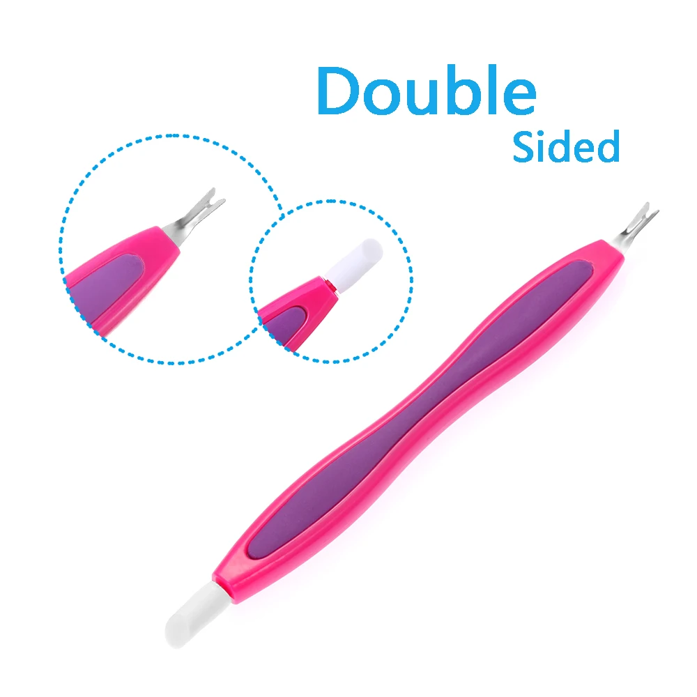 Random 1pc 2in1 Nail Tips Buffer File Cuticle Trimmer High Quality Cuticle Pusher Remover Nail Toe Manicure Tool for Nail Art
Random 1pc 2in1 Nail Tips Buffer File Cuticle Trimmer High Quality Cuticle Pusher Remover Nail Toe Manicure Tool for Nail Art