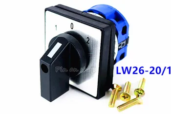 CA10 replacer LW26-20 440V Ui 690V Cam Switch 3 position 1 Pole 4 terminals Two position switch with OFF
CA10 replacer LW26-20 440V Ui 690V Cam Switch 3 position 1 Pole 4 terminals Two position switch with OFF