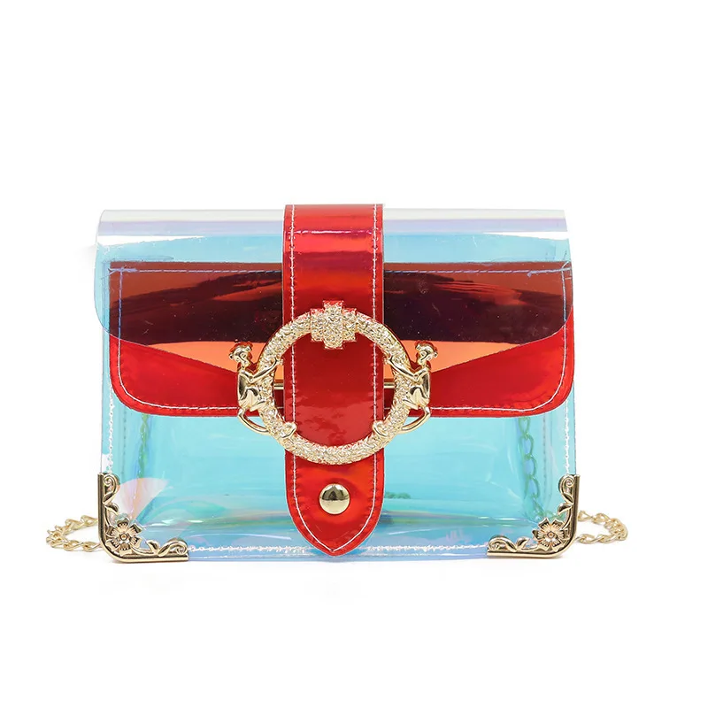 2019 Transparent Chain Portable Makeup Package Waterproof Diagonal Single Shoulder Package Woman Package Jelly Bag
2019 Transparent Chain Portable Makeup Package Waterproof Diagonal Single Shoulder Package Woman Package Jelly Bag