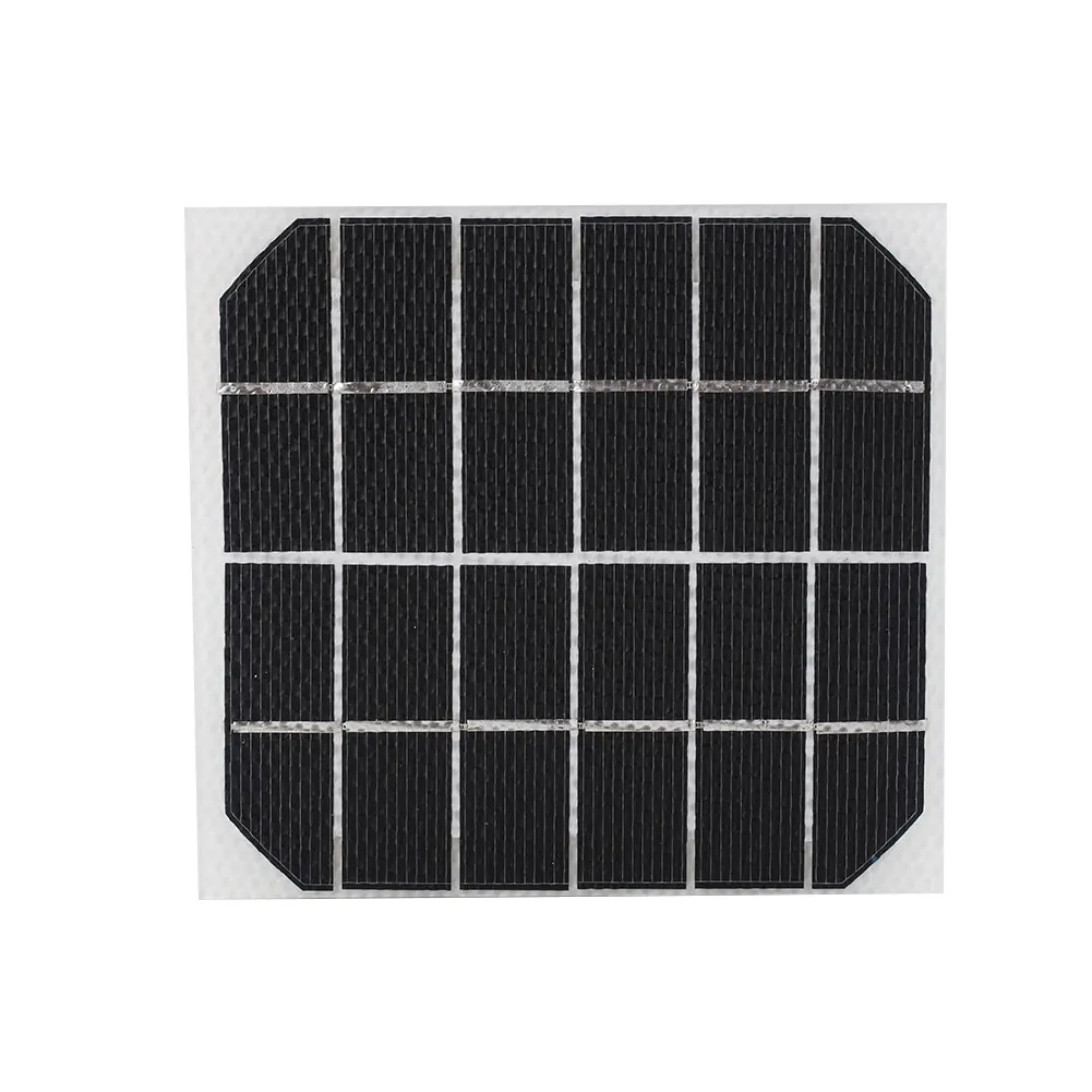 2W 6V Solar Panel Reusable Solar Cells Monocrystalline Etfe Silicon Module Battery Charge 120x110mm DIY Solar Power Supply
2W 6V Solar Panel Reusable Solar Cells Monocrystalline Etfe Silicon Module Battery Charge 120x110mm DIY Solar Power Supply