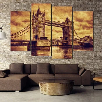 2017 New Painting 4 Piece Tower Bridge Building Modern Home Wall Decor Canvas Picture Art Hd Print Painting On For Unframed
2017 New Painting 4 Piece Tower Bridge Building Modern Home Wall Decor Canvas Picture Art Hd Print Painting On For Unframed
