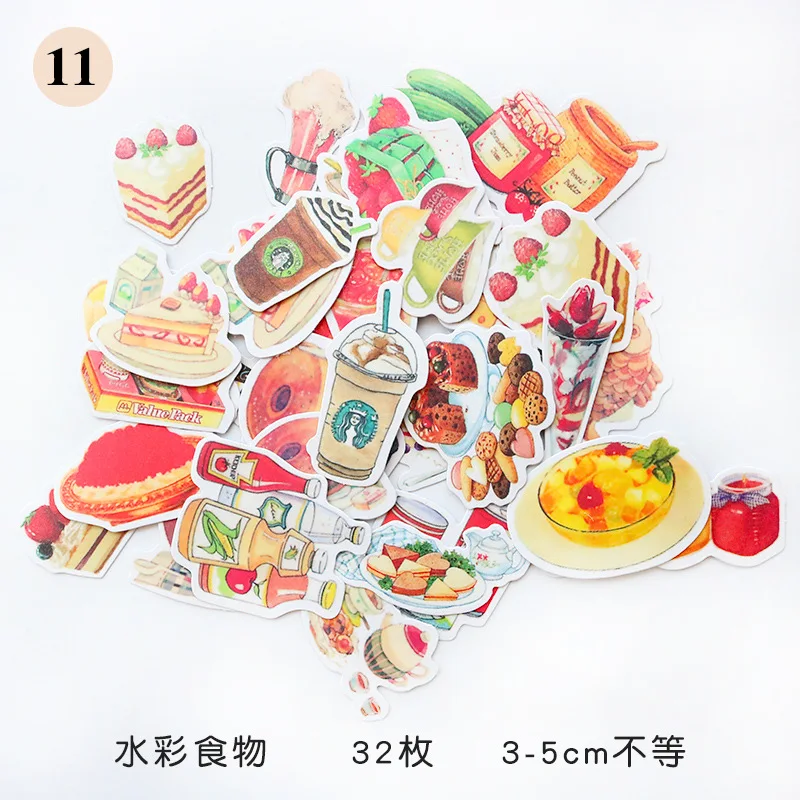 1Pcs/Sell Watercolor Food Stationery Stickers Pack Posted It Kawaii Planner Scrapbooking Memo Stickers Escolar School Supplies
1Pcs/Sell Watercolor Food Stationery Stickers Pack Posted It Kawaii Planner Scrapbooking Memo Stickers Escolar School Supplies
