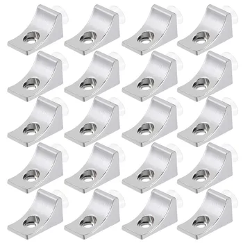 Uxcell 20pcs Silver Tone Shelf Support Pegs Glass Bracket 24mmx14mmx14mm Zinc Alloy Nail Panel Pallet Holder
Uxcell 20pcs Silver Tone Shelf Support Pegs Glass Bracket 24mmx14mmx14mm Zinc Alloy Nail Panel Pallet Holder