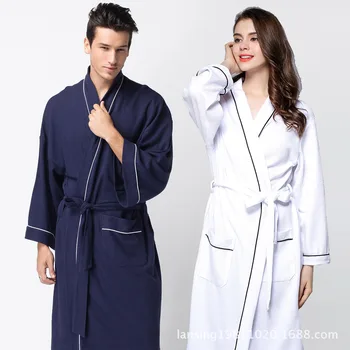 Hotel special for couples waffle bathrobe soft cotton yukata hot spring robe with fertilizer mens kimono robe robe knit cotton
Hotel special for couples waffle bathrobe soft cotton yukata hot spring robe with fertilizer mens kimono robe robe knit cotton