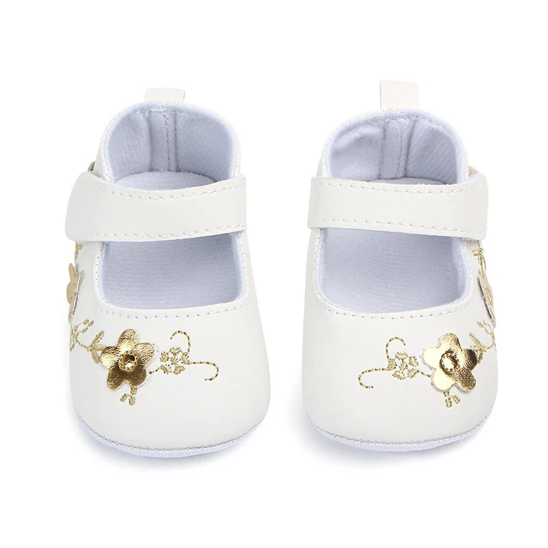 Cute Floral Newborn Toddler First Walkering Shoes Girl singal Crib Shoes Soft Sole Prewalker Anti-slip Baby Shoes 0-12M
Cute Floral Newborn Toddler First Walkering Shoes Girl singal Crib Shoes Soft Sole Prewalker Anti-slip Baby Shoes 0-12M