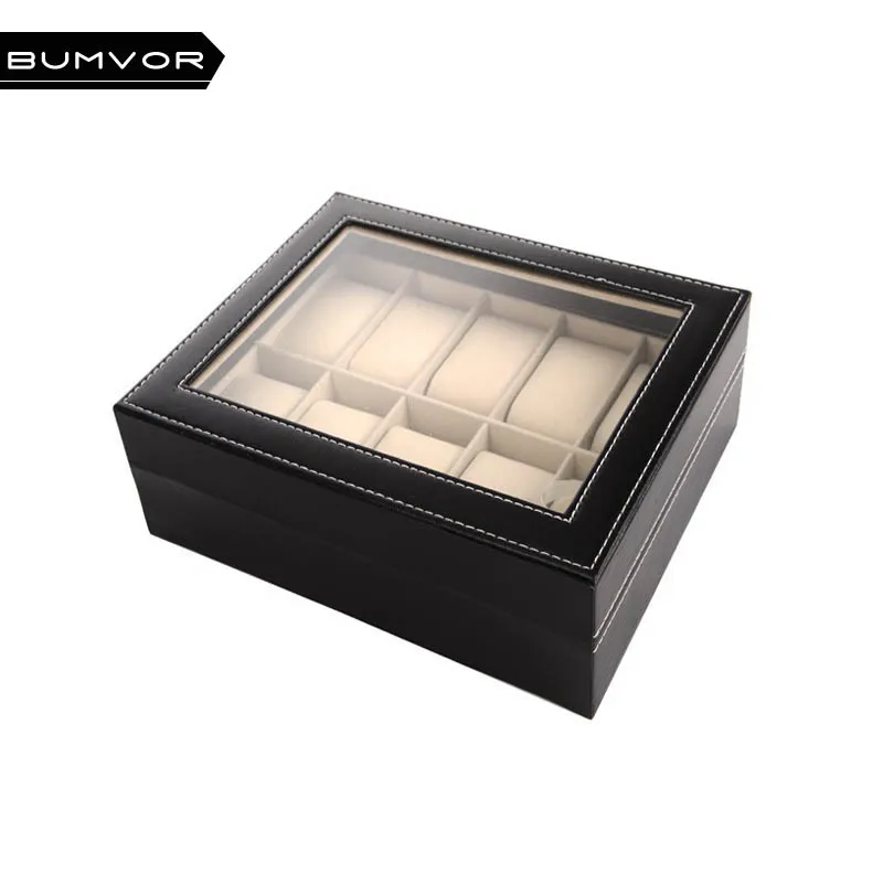 Fashion 10 Grids Rectangle PU Leather Watch Box Jewelry Storage Organizer Bracelet Display Holder Casket Luxury Gifts
Fashion 10 Grids Rectangle PU Leather Watch Box Jewelry Storage Organizer Bracelet Display Holder Casket Luxury Gifts
