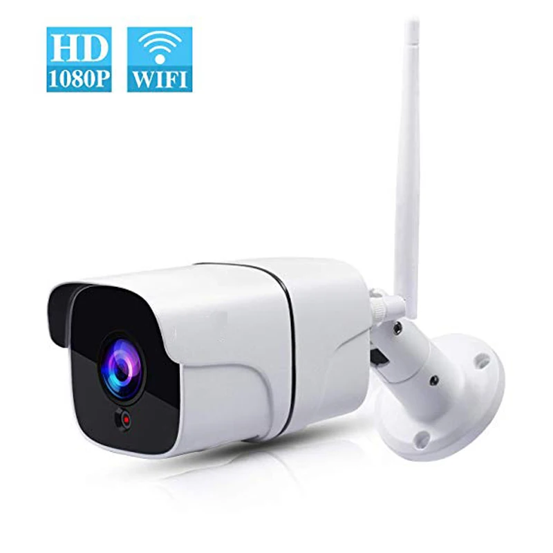 wdskivi 1080P Waterproof Outdoor IP Camera Wireless WiFi Security Camera Bullet CCTV Camera Smart Alarm SD Card Slot Metal Shell
wdskivi 1080P Waterproof Outdoor IP Camera Wireless WiFi Security Camera Bullet CCTV Camera Smart Alarm SD Card Slot Metal Shell