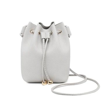 Bag For women Fashion New Ladies Shoulder Lychee Pattern Solid Color Bucket Bags Crossbody Sweet Lady Section Messenger 2019
Bag For women Fashion New Ladies Shoulder Lychee Pattern Solid Color Bucket Bags Crossbody Sweet Lady Section Messenger 2019