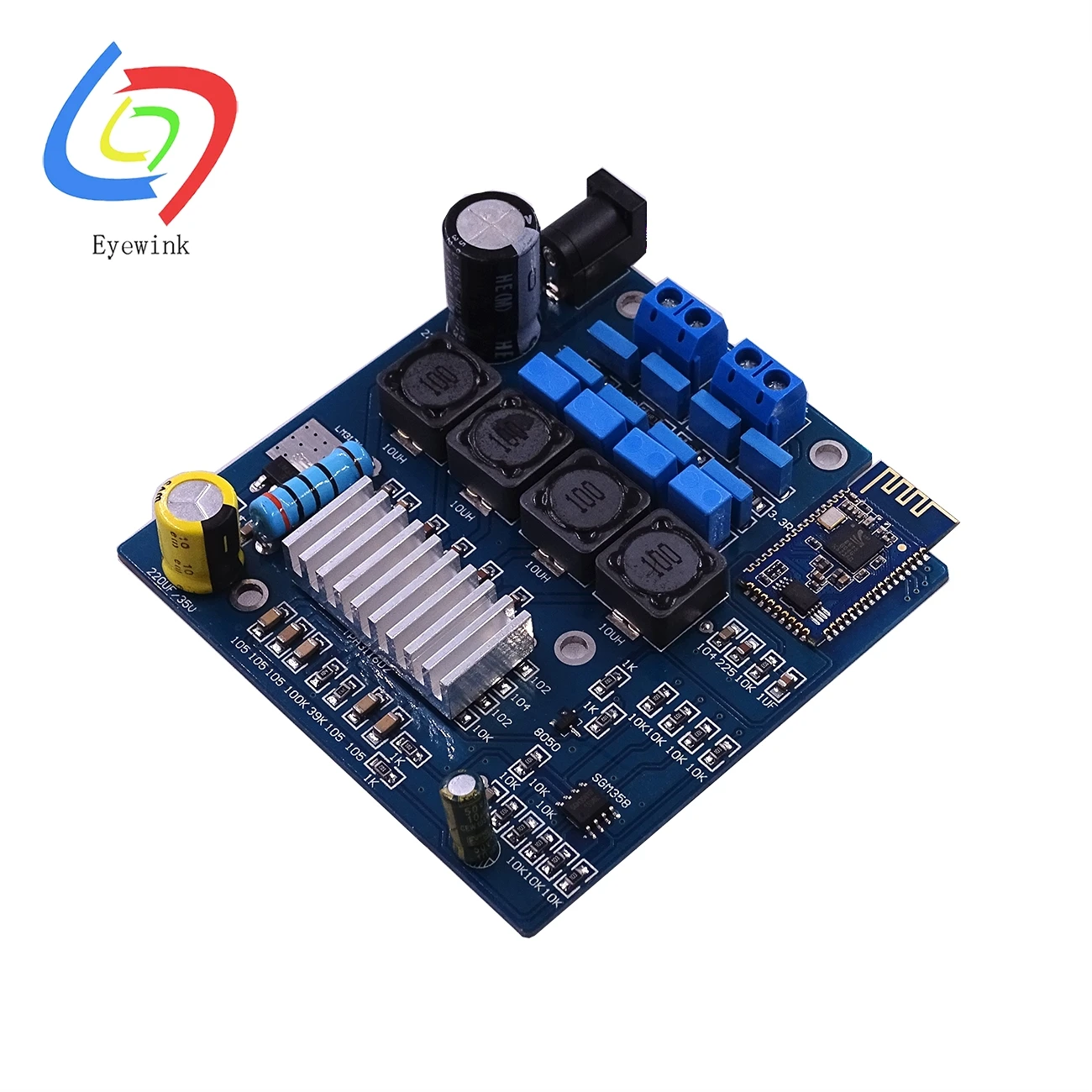 EYEWINK New TPA3116 CSR8645 CSR4.0 Bluetooth D Class Digital Stereo Amplifier Board 2x50W
EYEWINK New TPA3116 CSR8645 CSR4.0 Bluetooth D Class Digital Stereo Amplifier Board 2x50W
