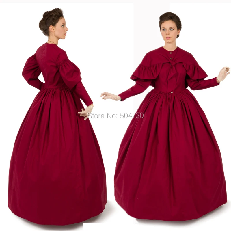 Retro Victorian ace vintage long ball gown medieval dress Renaissance Gown queen dress Victorian cosplay ball gown BelleHL-124
Retro Victorian ace vintage long ball gown medieval dress Renaissance Gown queen dress Victorian cosplay ball gown BelleHL-124