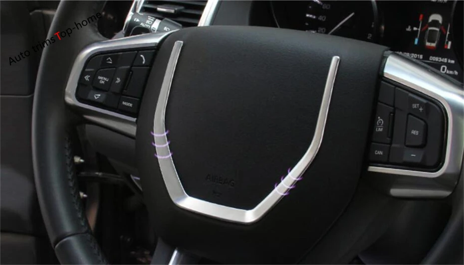 Yimaautotrims Steering Wheel Decorative U Cover Trim Fit For Land Rover Discovery Sport 2015 2016 2017 2018 ABS Interior
Yimaautotrims Steering Wheel Decorative U Cover Trim Fit For Land Rover Discovery Sport 2015 2016 2017 2018 ABS Interior