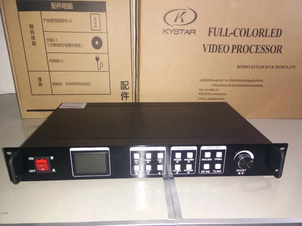 KYSATR KS600 HD LED Видеопроцессор Масштабирования СВЕТОДИОДНЫЙ Дисплей Видео процессор