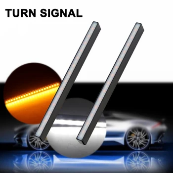 New 1 Pair 29 LED Aluminium Car Brake Stop Light DRL Ultra Slim Flowing Turn Signal Lamp
New 1 Pair 29 LED Aluminium Car Brake Stop Light DRL Ultra Slim Flowing Turn Signal Lamp