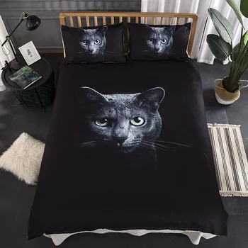 3D black cat night owl animal grey twin king queen double full bedclothes pillowcase duvet cover set bedding set
3D black cat night owl animal grey twin king queen double full bedclothes pillowcase duvet cover set bedding set