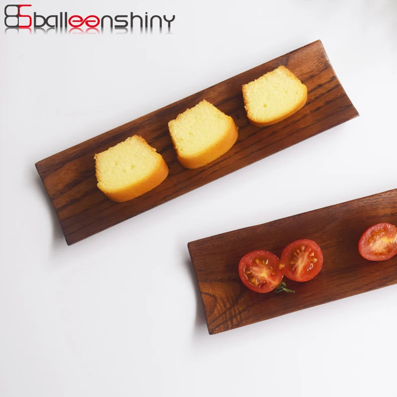 BalleenShiny Wooden Tray Japanese Style Sushi Sashimi Dish Snack Tray Creative Dried Fruit Plate Eco-friendly Kitchen Tableware
BalleenShiny Wooden Tray Japanese Style Sushi Sashimi Dish Snack Tray Creative Dried Fruit Plate Eco-friendly Kitchen Tableware