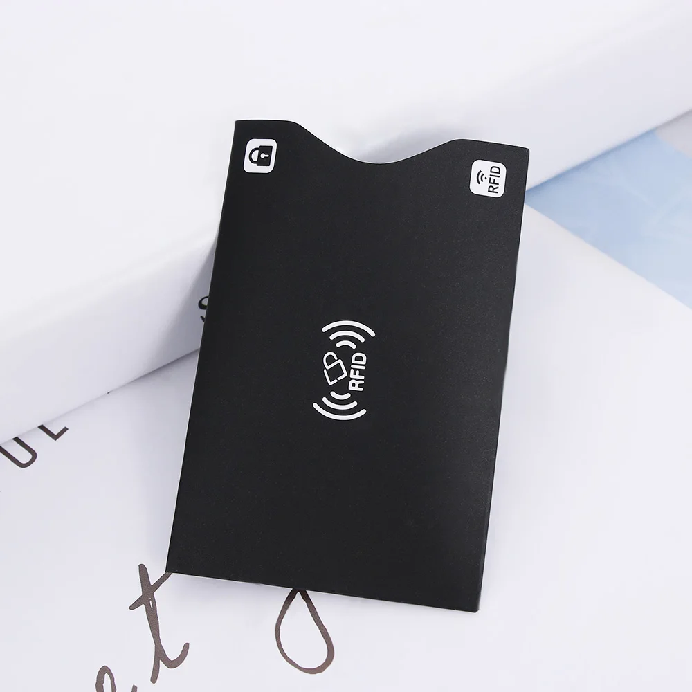 2PCS Black/white Aluminium Anti Paper Rfid Blocking Holder Safety Reader Case Smart Credit Cards Bank Card Protect
2PCS Black/white Aluminium Anti Paper Rfid Blocking Holder Safety Reader Case Smart Credit Cards Bank Card Protect