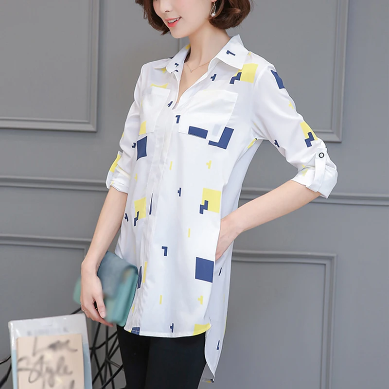 Plus Size Chiffon Blouse Women Tops And Blouses Long Sleeve 2019 Autumn Fashion Elegant Office Lady Shirts Loose Work Wear Shirt 
Plus Size Chiffon Blouse Women Tops And Blouses Long Sleeve 2019 Autumn Fashion Elegant Office Lady Shirts Loose Work Wear Shirt