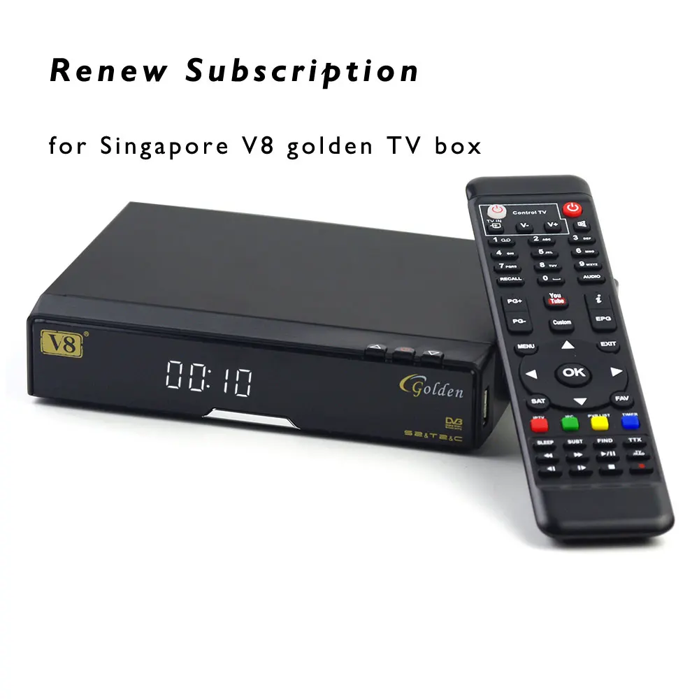 Send immediately! 3/6/12 months starhub subscription for Singapore tv box V8 golden & V8 Angel & V9 Pro watch starhub channels
Send immediately! 3/6/12 months starhub subscription for Singapore tv box V8 golden & V8 Angel & V9 Pro watch starhub channels
