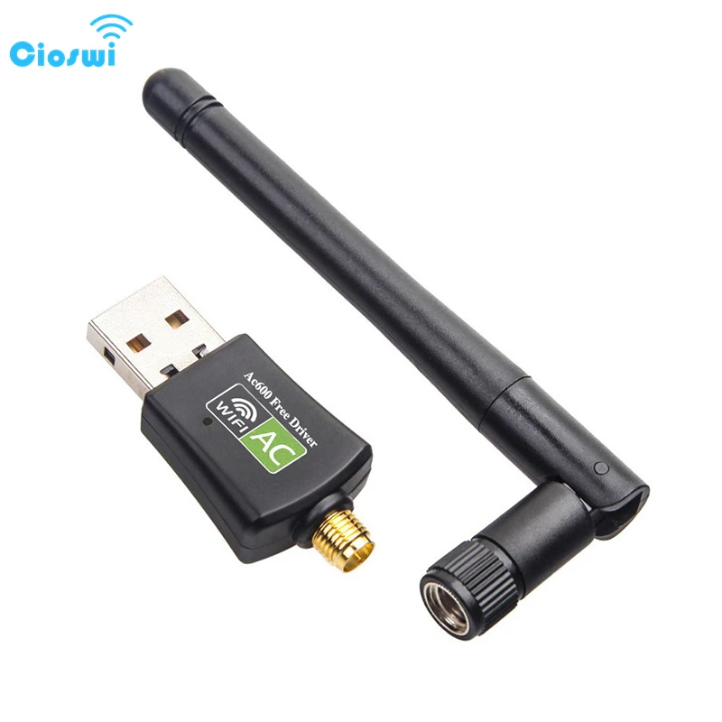 Cioswi Free Driver USB Wifi Antenna Wifi Adapter Ethernet 600Mbps Network Card Internet Lan Network For Windows MAC OS Linux
Cioswi Free Driver USB Wifi Antenna Wifi Adapter Ethernet 600Mbps Network Card Internet Lan Network For Windows MAC OS Linux