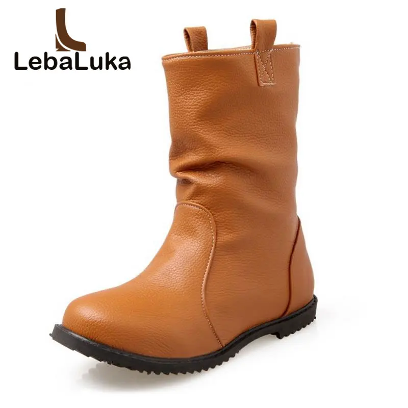 Women Leisure Mid Calf Boots Woman Round Toe Half Short Botines Mujer New High Quality Footwear Shoes Size 30-52
Women Leisure Mid Calf Boots Woman Round Toe Half Short Botines Mujer New High Quality Footwear Shoes Size 30-52