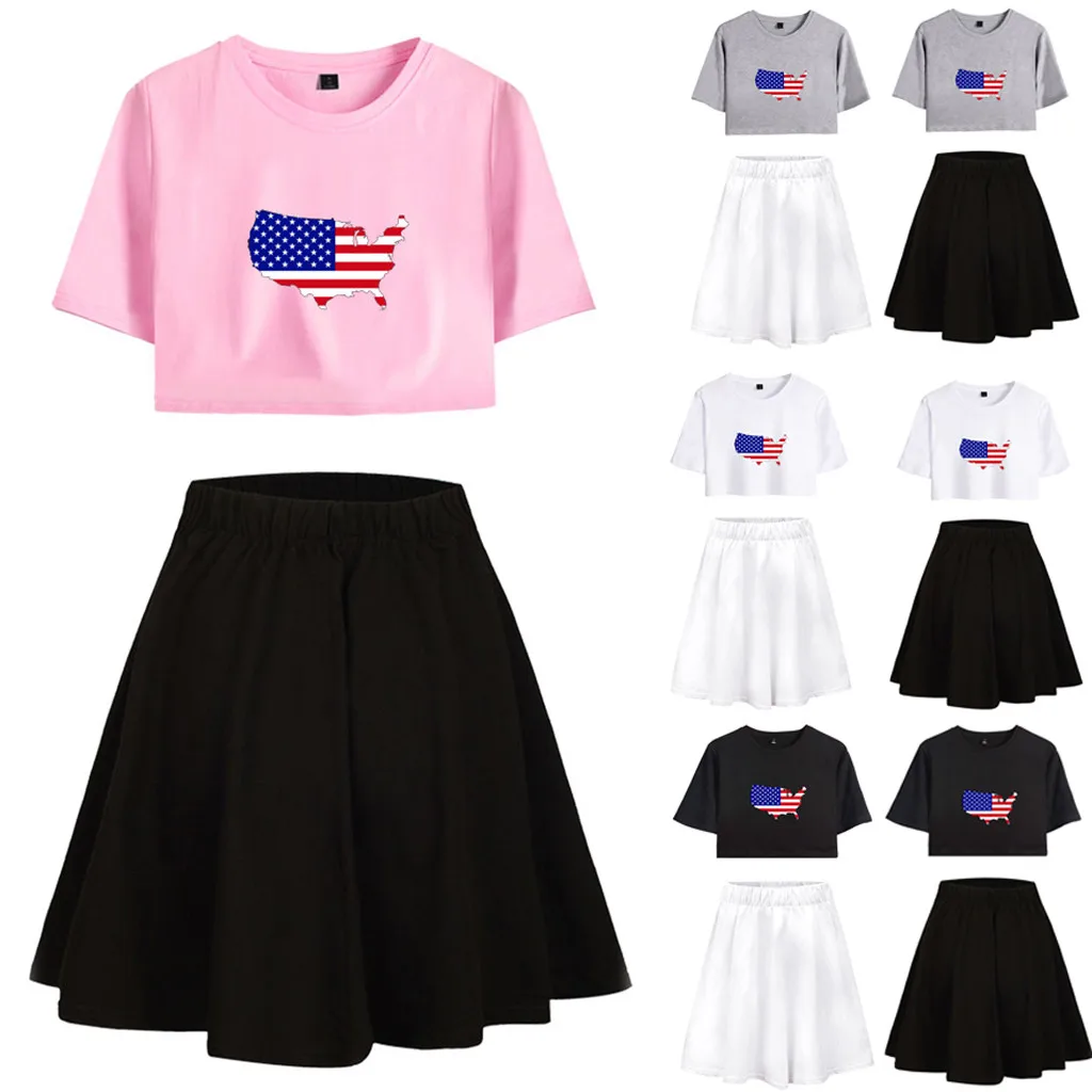 2 Piece Outfits for Women Two Piece Set Top and Pants 2 Piece Bodycon American Flag Two Piece Crop Top and Skirt Set костюм жеX5
2 Piece Outfits for Women Two Piece Set Top and Pants 2 Piece Bodycon American Flag Two Piece Crop Top and Skirt Set костюм жеX5