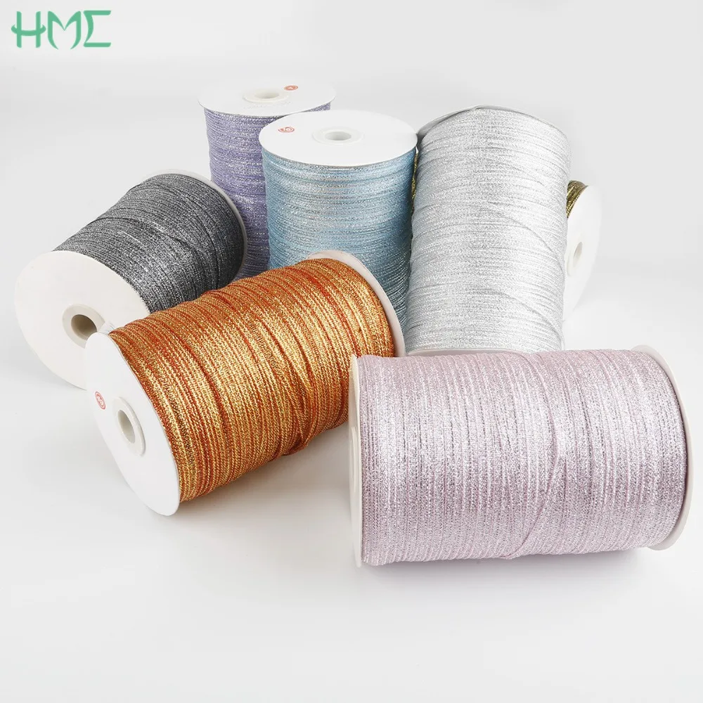 20 Yards 3mm Beading Glitter Ribbon Gift Packing Belt Cord String Rope For Wedding Party Handmade Accessories Jewelry Making
20 Yards 3mm Beading Glitter Ribbon Gift Packing Belt Cord String Rope For Wedding Party Handmade Accessories Jewelry Making