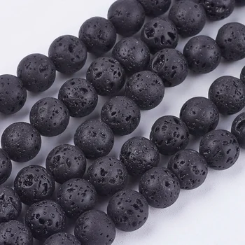 4.5mm 6.5mm 8mm 10mm 12mm 14mm Natural Lava Stone Round Beads Strands ,5 Strand F80
4.5mm 6.5mm 8mm 10mm 12mm 14mm Natural Lava Stone Round Beads Strands ,5 Strand F80