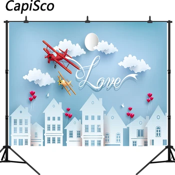 Capisco Love You Backdrop Baby Shower Red Vintage Aircraft White Cloud Background Happy Birthday Photography Background 
Capisco Love You Backdrop Baby Shower Red Vintage Aircraft White Cloud Background Happy Birthday Photography Background