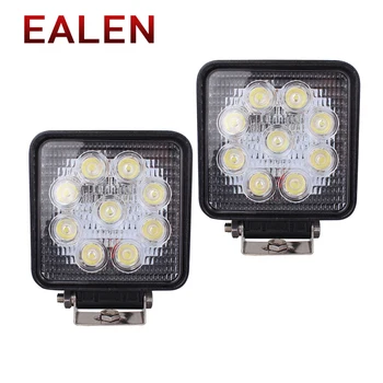 EALEN 2X 4Inch 12V 27W Car LED Work Lights 9x 3W White DRL Fog Lamp car-styling For 4x4 Offroad ATV Truck 4WD Jeep accessories
EALEN 2X 4Inch 12V 27W Car LED Work Lights 9x 3W White DRL Fog Lamp car-styling For 4x4 Offroad ATV Truck 4WD Jeep accessories