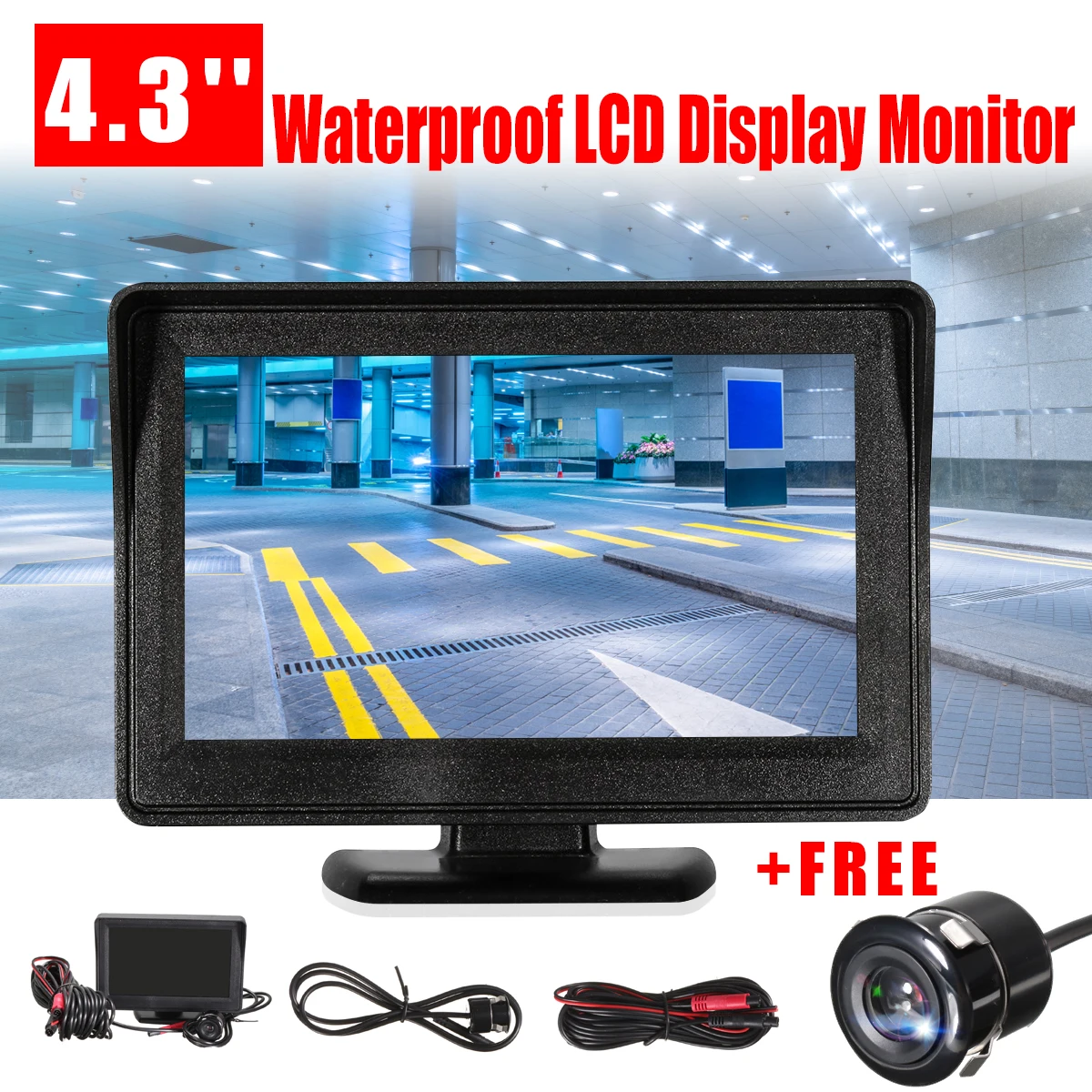 TFT LCD Car Monitor DVD Radar Detector Rearview Mirror Waterproof Rear View Backup Camera Parking Reverse Sensor System Assistan
TFT LCD Car Monitor DVD Radar Detector Rearview Mirror Waterproof Rear View Backup Camera Parking Reverse Sensor System Assistan