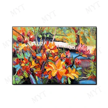 Handpainted abstract spring color flowers Oil Painting on Canvas wall art pictures home decor for living room bedroom no framed
Handpainted abstract spring color flowers Oil Painting on Canvas wall art pictures home decor for living room bedroom no framed