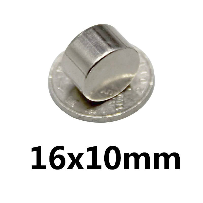 3pcs 16*10 mm neodymium magnet 16x10mm N35 Small Disc Round Super Strong magnets Powerful Rare Earth Neodymium Magnets 16x10 mm
3pcs 16*10 mm neodymium magnet 16x10mm N35 Small Disc Round Super Strong magnets Powerful Rare Earth Neodymium Magnets 16x10 mm