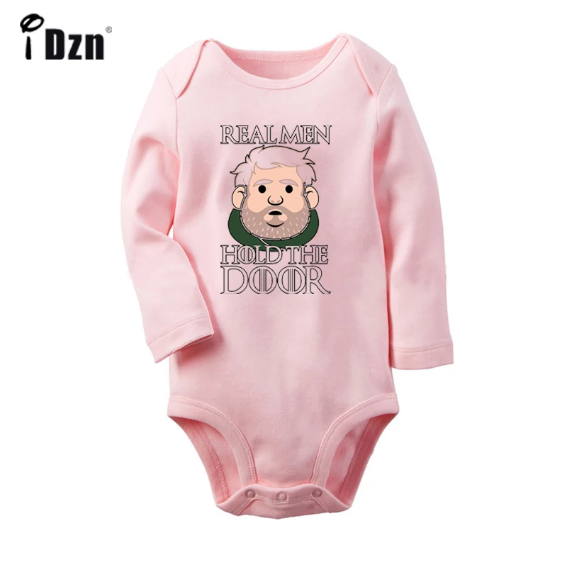 Game of Thrones Hodor real men Hold the door Design Newborn Baby Bodysuit Toddler Long Sleeve Onsies Jumpsuit Cotton Clothes
Game of Thrones Hodor real men Hold the door Design Newborn Baby Bodysuit Toddler Long Sleeve Onsies Jumpsuit Cotton Clothes