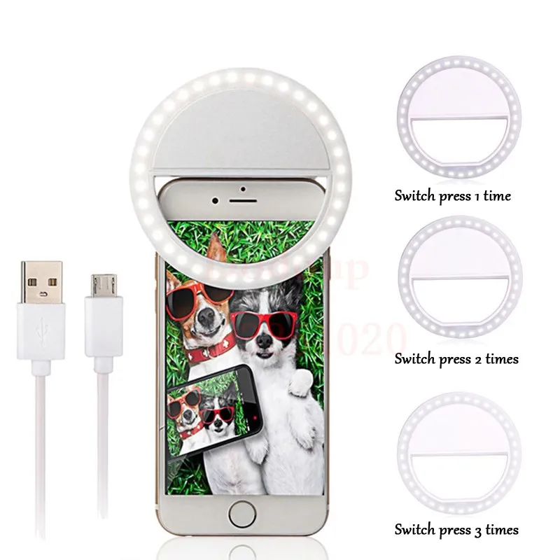 2018 new 36 LED Portable Rechargeable Photography Flash Light Up Selfie Luminous Lamp Phone Ring light Night video light
2018 new 36 LED Portable Rechargeable Photography Flash Light Up Selfie Luminous Lamp Phone Ring light Night video light