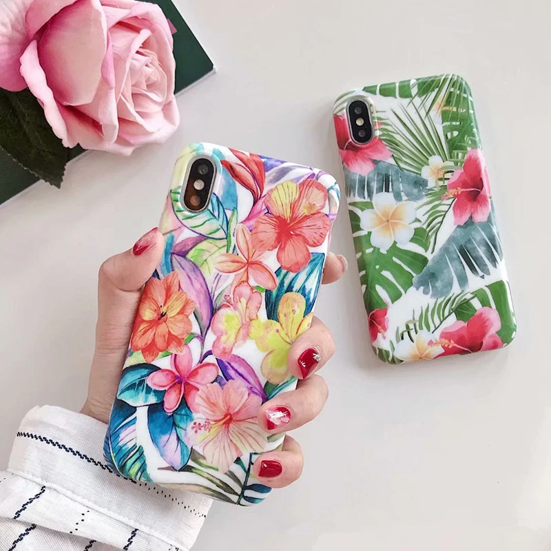 BONVAN For iPhone X XR XS Max Case soft Simple painting Flower Protection Back Funda For iPhone 6 6s 7 8 Plus Phone Cover Coque
BONVAN For iPhone X XR XS Max Case soft Simple painting Flower Protection Back Funda For iPhone 6 6s 7 8 Plus Phone Cover Coque