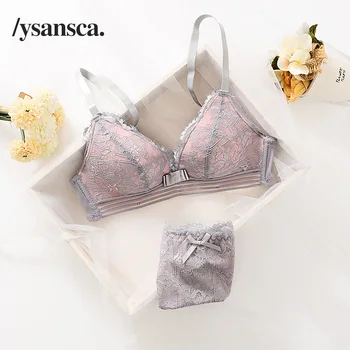 Hot Sale Sexy Lace Underwear Set Seamless Comfortable Women Bra Set Fine Embroidery Lovely Girl Push Up Bra Sets
Hot Sale Sexy Lace Underwear Set Seamless Comfortable Women Bra Set Fine Embroidery Lovely Girl Push Up Bra Sets