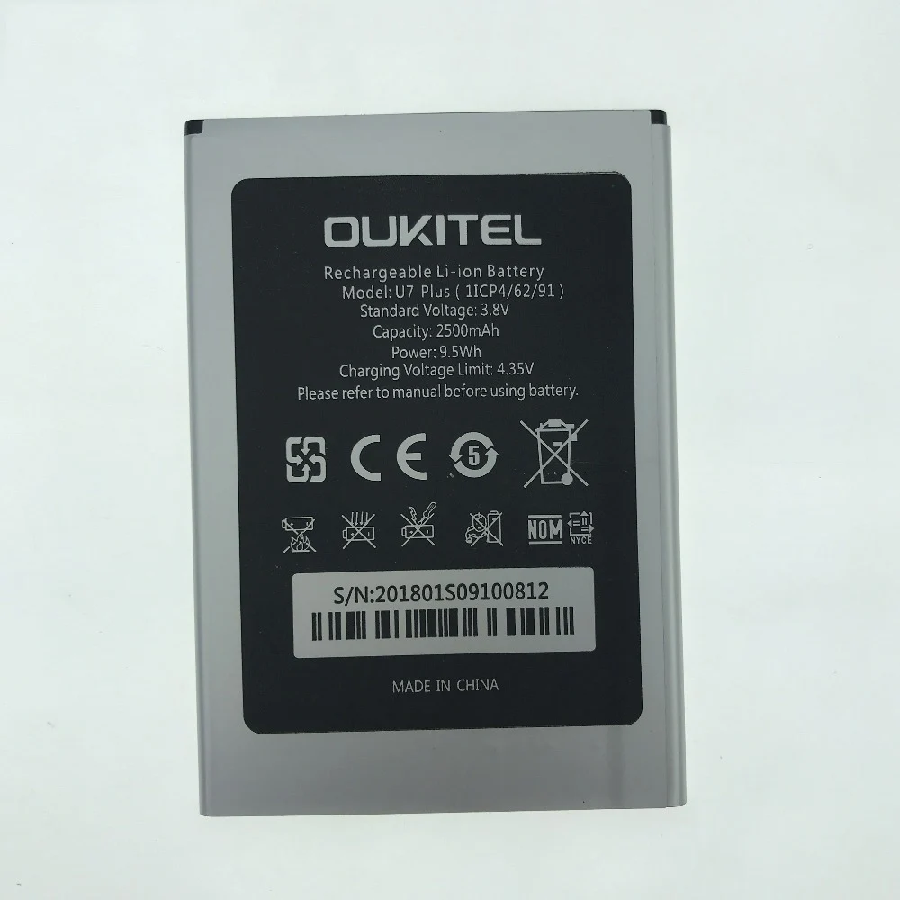 High quality In Stock 100% NEW Battery For Oukitel U7 PLUS Mobile Phone Replacement + Tracking Number
High quality In Stock 100% NEW Battery For Oukitel U7 PLUS Mobile Phone Replacement + Tracking Number