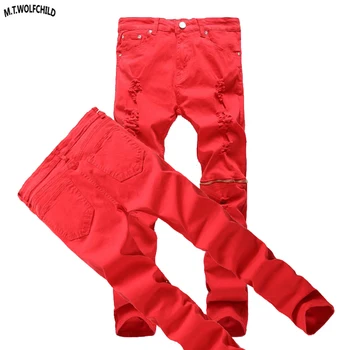 2018 Europe America men's Distressed hole jeans Elasticity slim casual mens casual straight denim pants Masculino fashion jeans
2018 Europe America men's Distressed hole jeans Elasticity slim casual mens casual straight denim pants Masculino fashion jeans