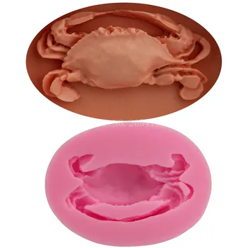 Animal Sea Crab shape Silicone Fondant Soap 3D Cake Mold Cupcake Jelly Candy Chocolate Decoration Baking Tool Moulds FQ2192
Animal Sea Crab shape Silicone Fondant Soap 3D Cake Mold Cupcake Jelly Candy Chocolate Decoration Baking Tool Moulds FQ2192