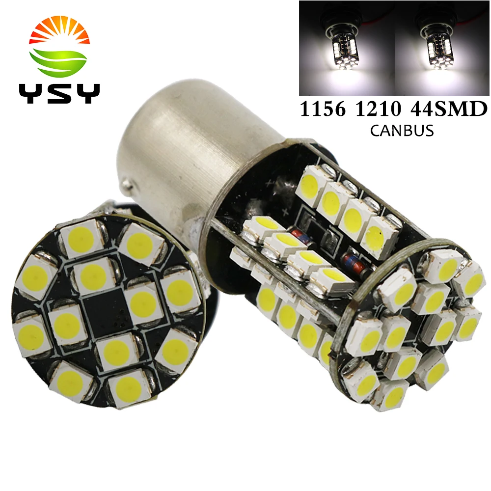 YSY 10x Canbus BA15S/1156 p21w 44SMD Auto Led 1156 Ba15s 1210 Tail Brake Turn Light Bulbs Car Reverse Lamp 12 Volts White
YSY 10x Canbus BA15S/1156 p21w 44SMD Auto Led 1156 Ba15s 1210 Tail Brake Turn Light Bulbs Car Reverse Lamp 12 Volts White