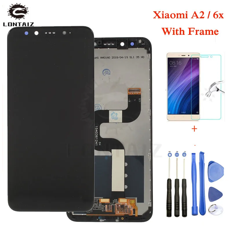XIAOMI Mi A2 LCD Display Digitizer 10 Touch Screen Panel XIAOMI Mi 6X LCD Digitizer Replacement Repair Repair Parts
XIAOMI Mi A2 LCD Display Digitizer 10 Touch Screen Panel XIAOMI Mi 6X LCD Digitizer Replacement Repair Repair Parts